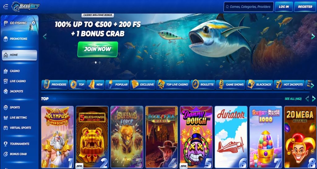 Bassbet competitive Alberta Casinos site featuring live betting, tournaments, and fast-paced casino gameplay.